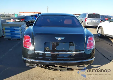 2020 Bentley Mulsanne из США, поврежденный, VIN SCBBS7ZH2LC004562